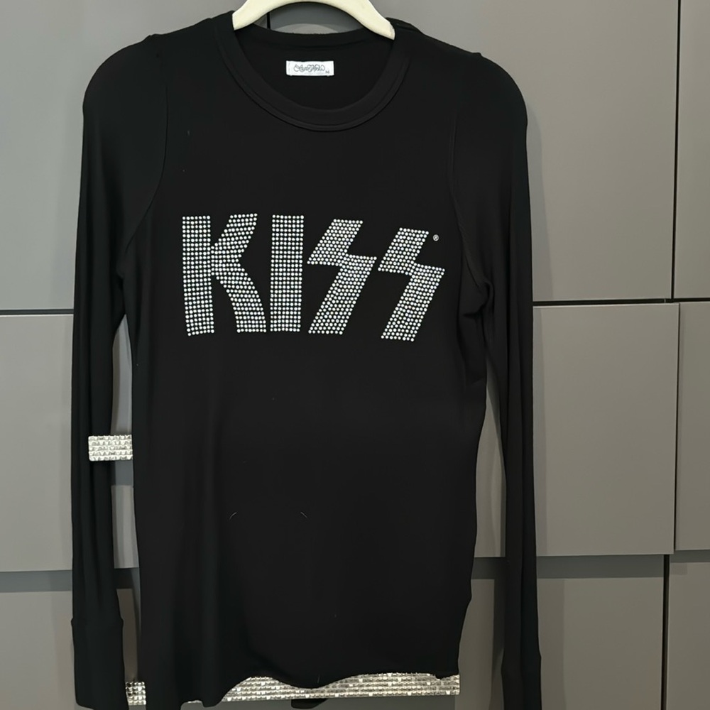 Lauren Moshi embellished, Long Sleeve T-shirt